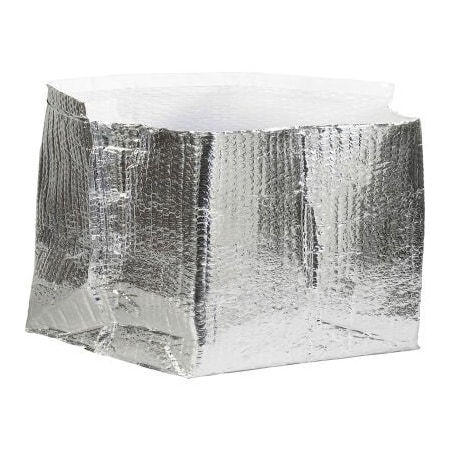 Box Packaging Cool Shield Insulated Box Liners, 12"L x 12"W x 6"D, Silver, 25/Pack INL12126